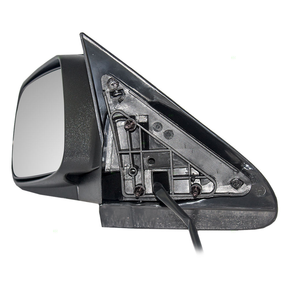 Replacement Driver Power Side View Mirror Heated Compatible with 2005-2010 Grand Cherokee 55156453AE