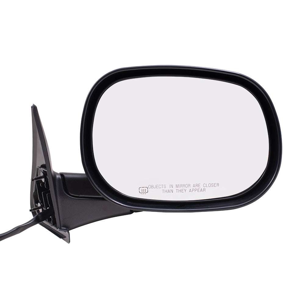 Driver and Passenger Power Side View Mirrors Heated Replacement for Dodge Pickup Truck 55076489AG 55076488AB