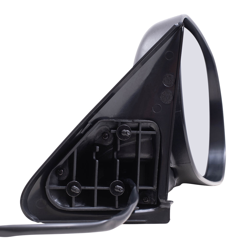 Driver and Passenger Power Side View Mirrors Heated Replacement for Dodge Pickup Truck 55076489AG 55076488AB