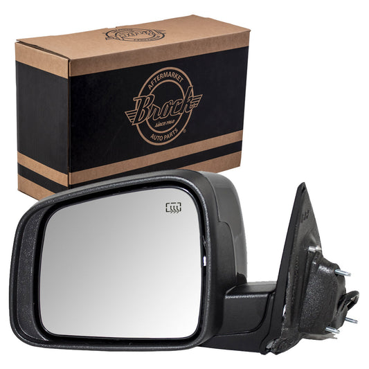 Side View Mirror for 11-18 Dodge Durango Drivers Power Heated Left 5SH43AXRAC