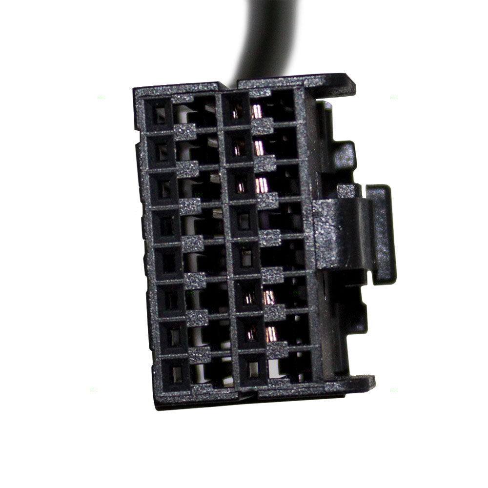 Side View Mirror for 06-10 Jeep Commander Drivers Power Heated Left 55396637AD