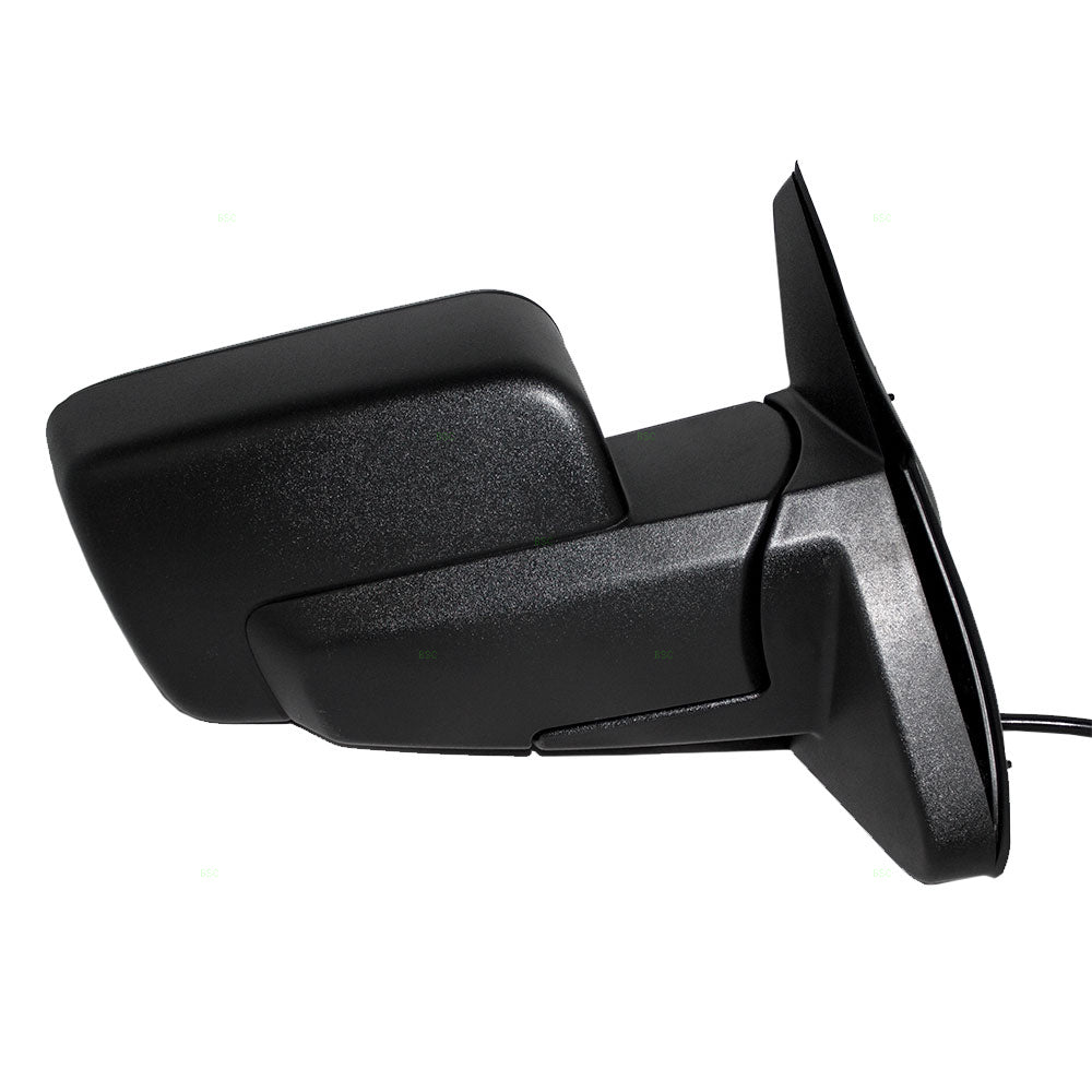 Side Mirror for 06-10 Jeep Commander Passengers Power Heated Textured 55396636AD