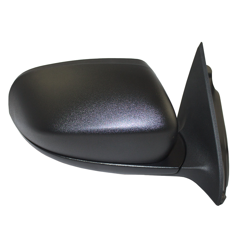 Passenger Side Power Mirror Textured Black for 2014-2019 Cherokee 68164060AD