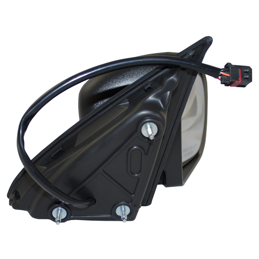 Passenger Side Power Mirror Textured Black for 2014-2019 Cherokee 68164060AD