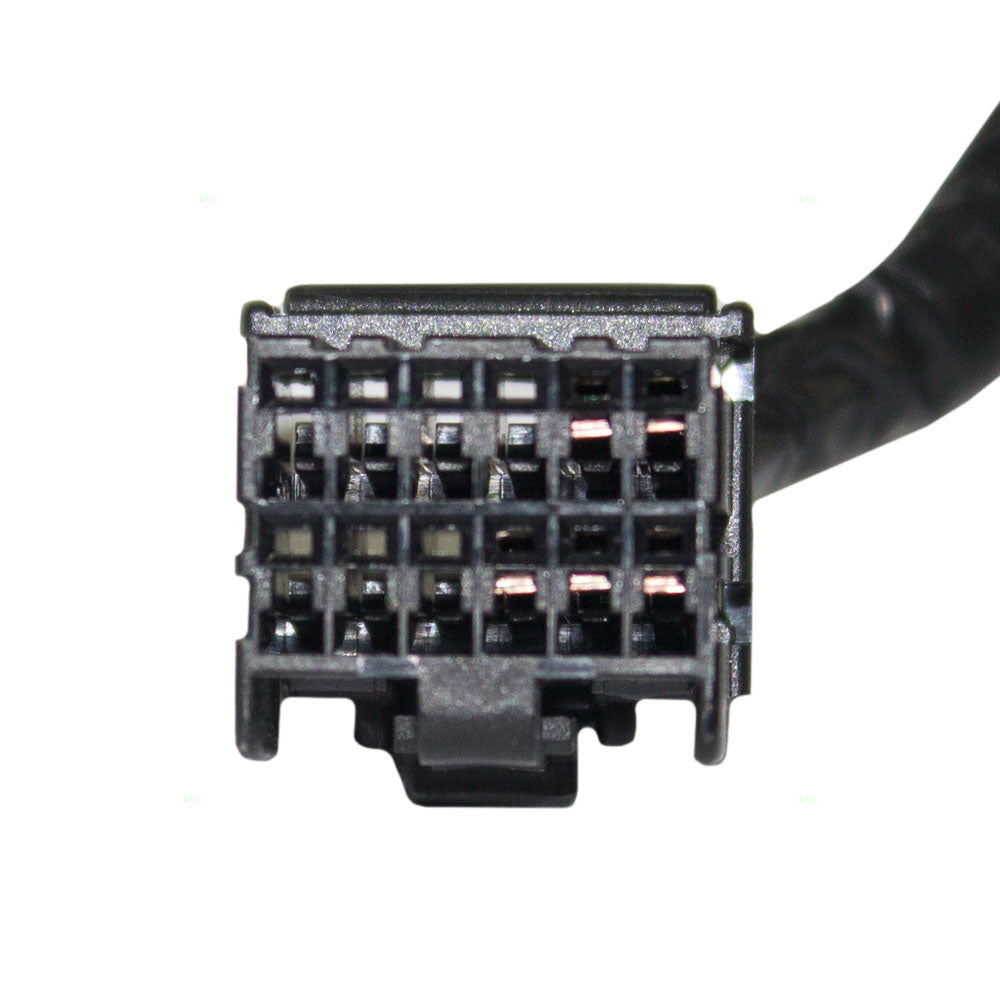 Replacement Passengers Power Side View Mirror Heated Textured Compatible with 2004-2005 Pacifica 4857908AD