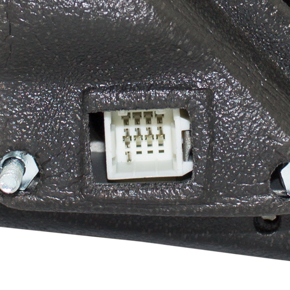 Driver Side Power Mirror Smooth Black with Heat for 2006-2010 Charger