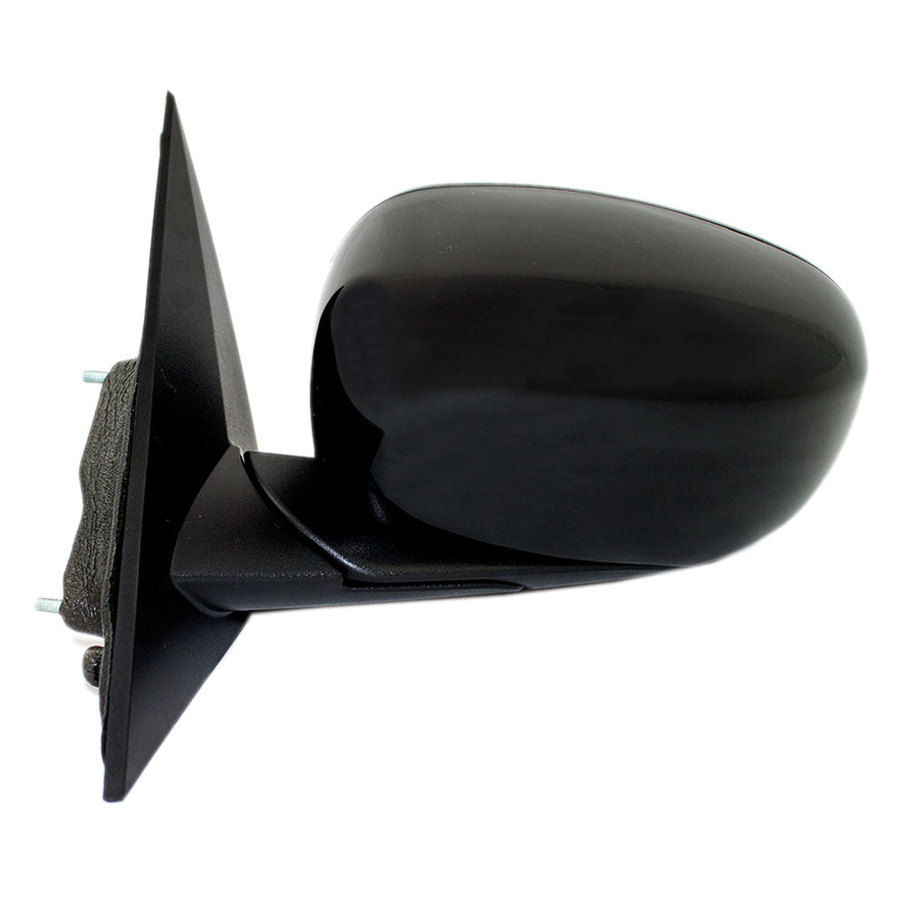 Driver Side Power Mirror Smooth Black with Heat for 2006-2010 Charger