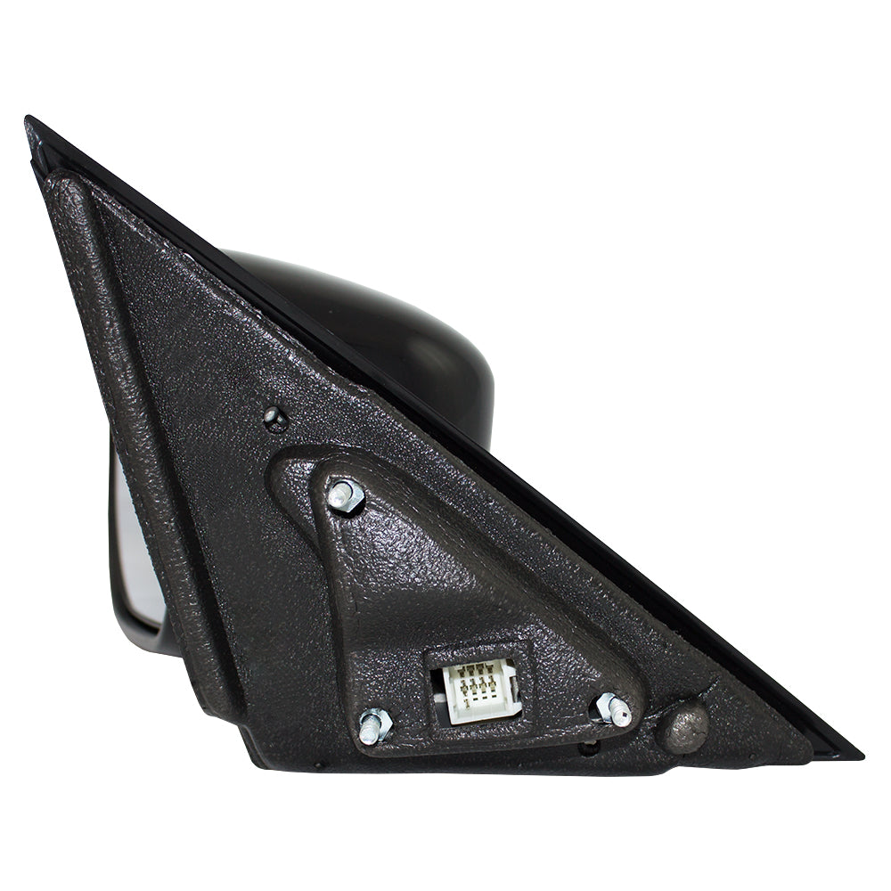 Driver Side Power Mirror Smooth Black with Heat for 2006-2010 Charger