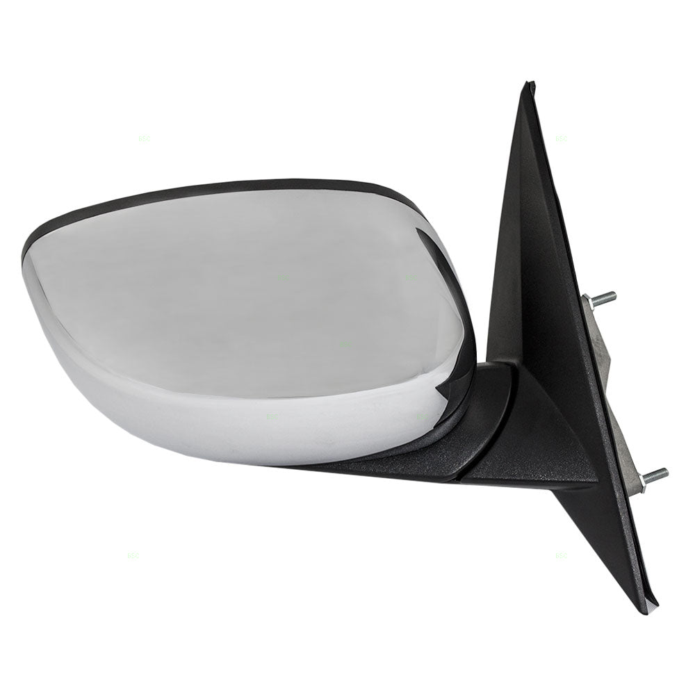 Side View Mirror for 300 Charger Magnum Passengers Power Heated Chrome Cover