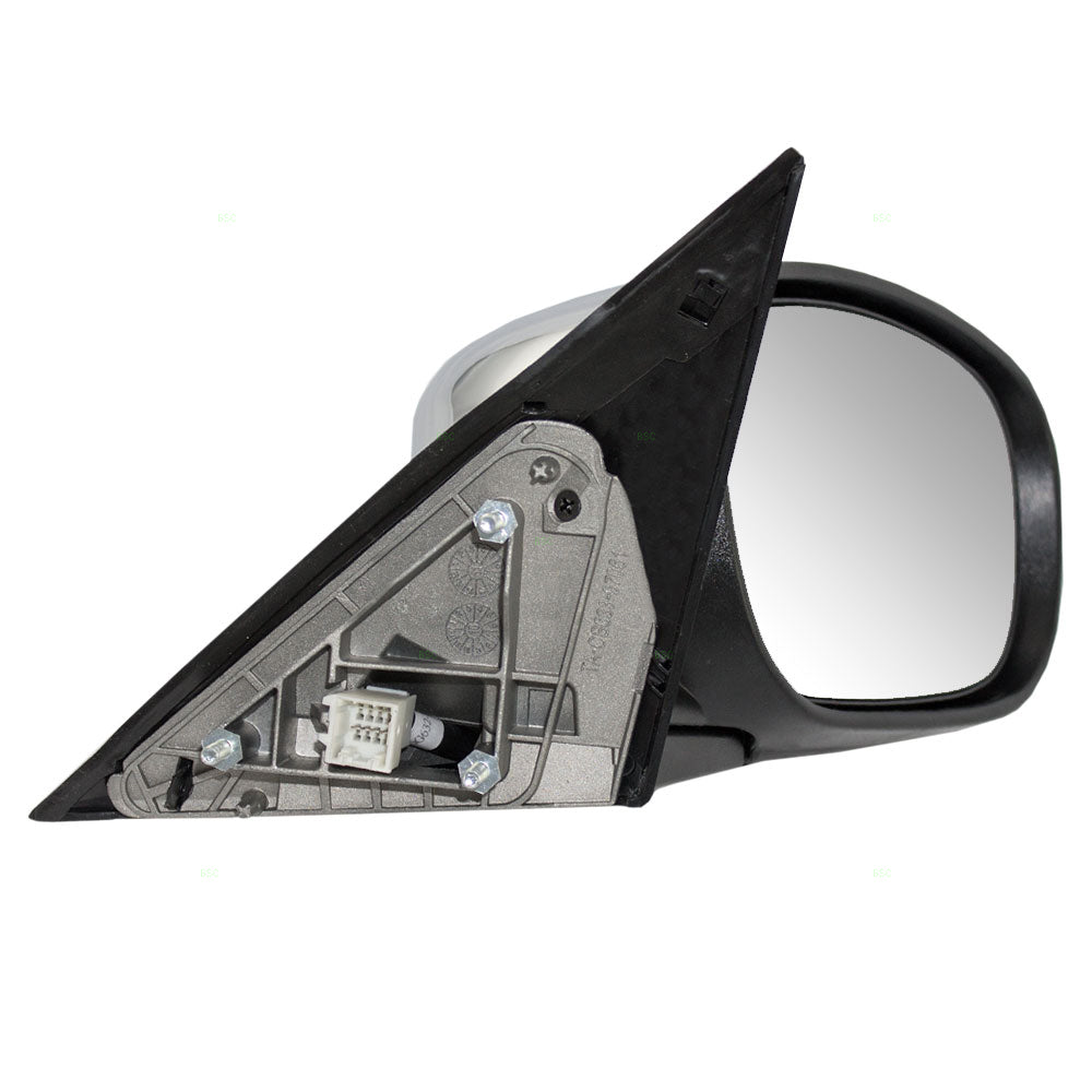 Side View Mirror for 300 Charger Magnum Passengers Power Heated Chrome Cover