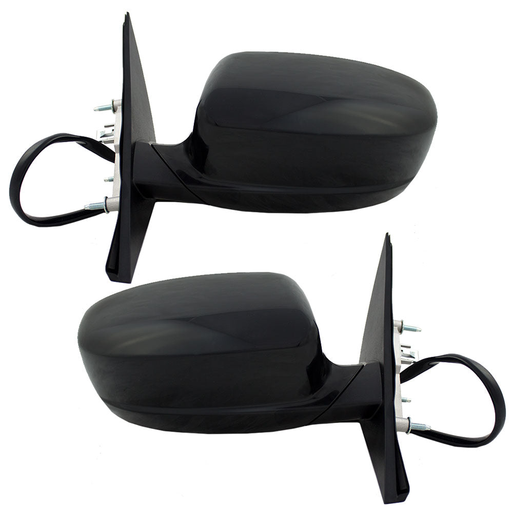 Replacement Pair Set Power Side View Mirrors Heated Compatible with 2011-2018 300 1TK87DX8AG 1TK86DX8AG