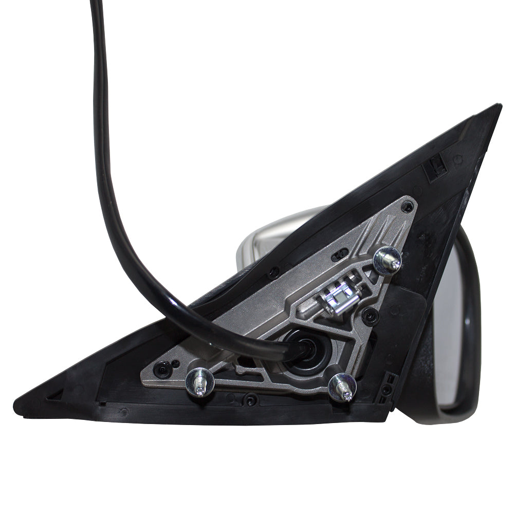 Replacement Passenger Power Side View Mirror Heated with Chrome Cover Compatible with 2011-2018 300 57010336AJ