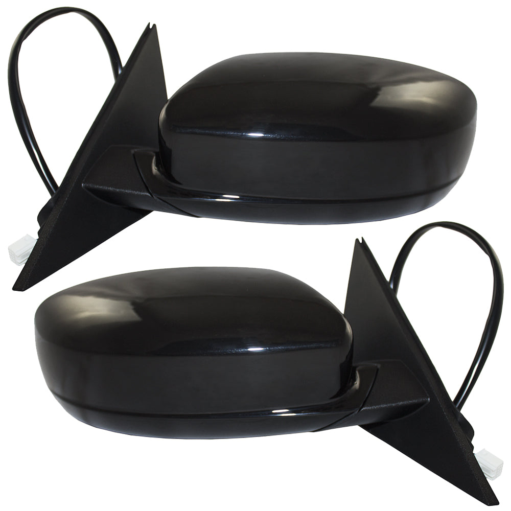 Replacement Pair Set Power Side View Mirrors Heated Memory Compatible with 2011-2018 300 1TV63DX8AE 1TV62DX8AE