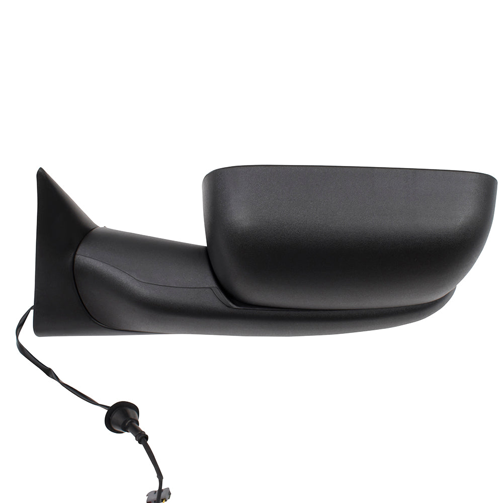 Brock Replacement Driver Performance Upgrade Power Side View Tow Mirror Orignal Arm Design 7x10 Flip-Up Textured w/ Mounting Bracket Compatible with 1994-1997 1500 2500 3500 Pickup Truck 55074917