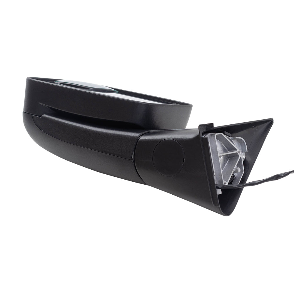 Brock Replacement Driver Performance Upgrade Power Side View Tow Mirror Orignal Arm Design 7x10 Flip-Up Textured w/ Mounting Bracket Compatible with 1994-1997 1500 2500 3500 Pickup Truck 55074917