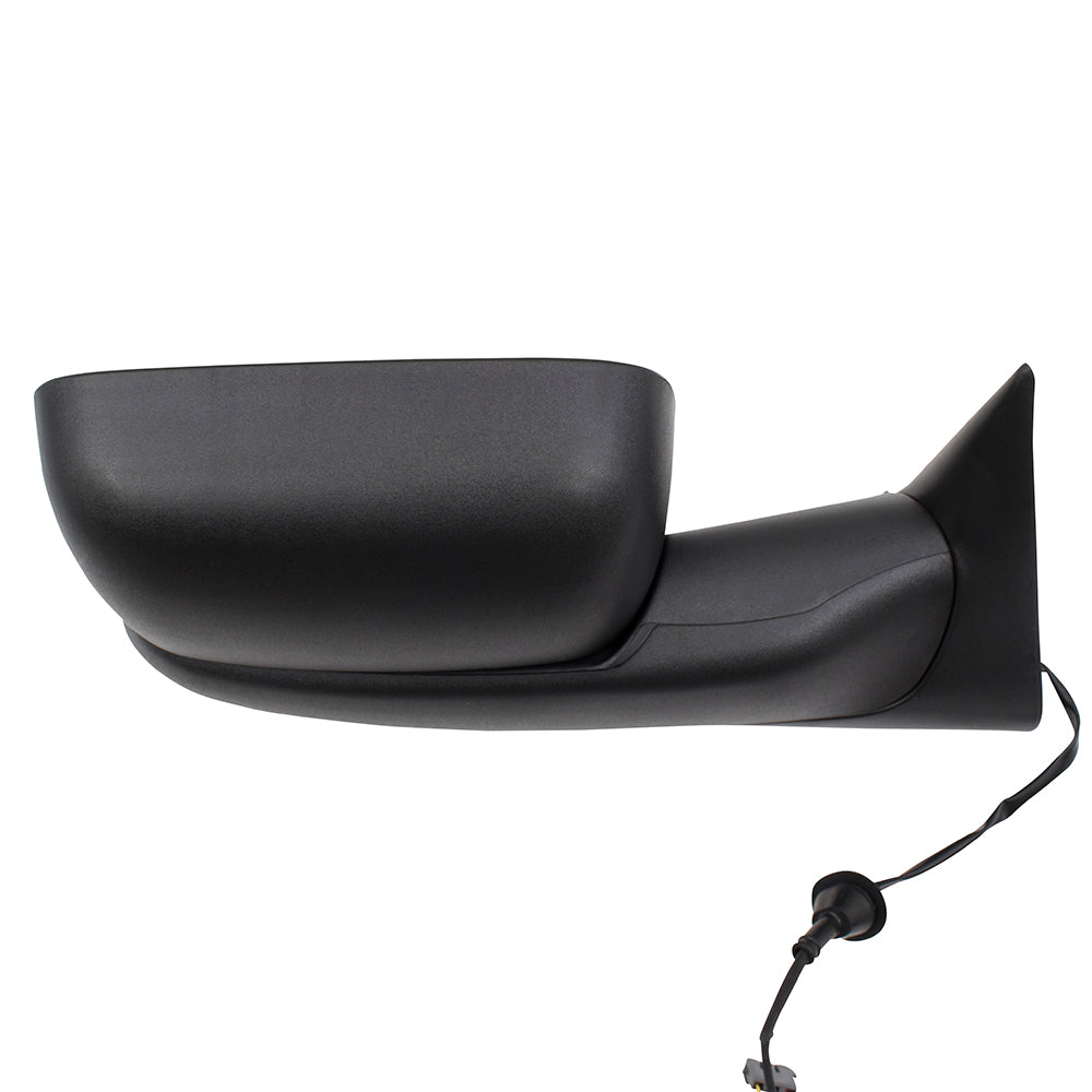 Brock Replacement Passenger Performance Upgrade Power Side View Tow Mirror Orignal Arm Design 7x10 Flip-Up Textured w/ Mounting Bracket Compatible with 1994-1997 1500 2500 3500 Pickup Truck 55076519