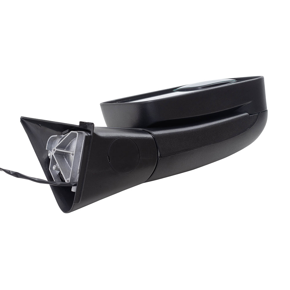 Brock Replacement Passenger Performance Upgrade Power Side View Tow Mirror Orignal Arm Design 7x10 Flip-Up Textured w/ Mounting Bracket Compatible with 1994-1997 1500 2500 3500 Pickup Truck 55076519