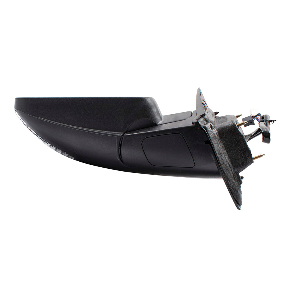 Replacement Driver Power Side View Mirror Heated Signal Memory Chrome Compatible with 2011-2019 Durango 68237573AF CH1320377