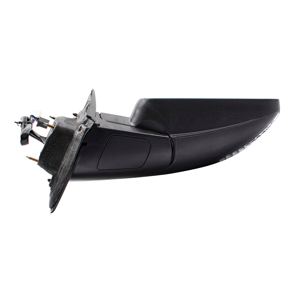 Replacement Passenger Power Side View Mirror Heated Signal Memory Chrome Compatible with 2011-2019 Durango 68237572AF CH1321377