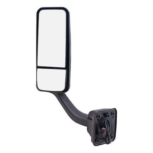 Replacement Driver's Door Mounted Power Mirror w/ Heat Compatible with 08-17 Cascadia A22-69637-009