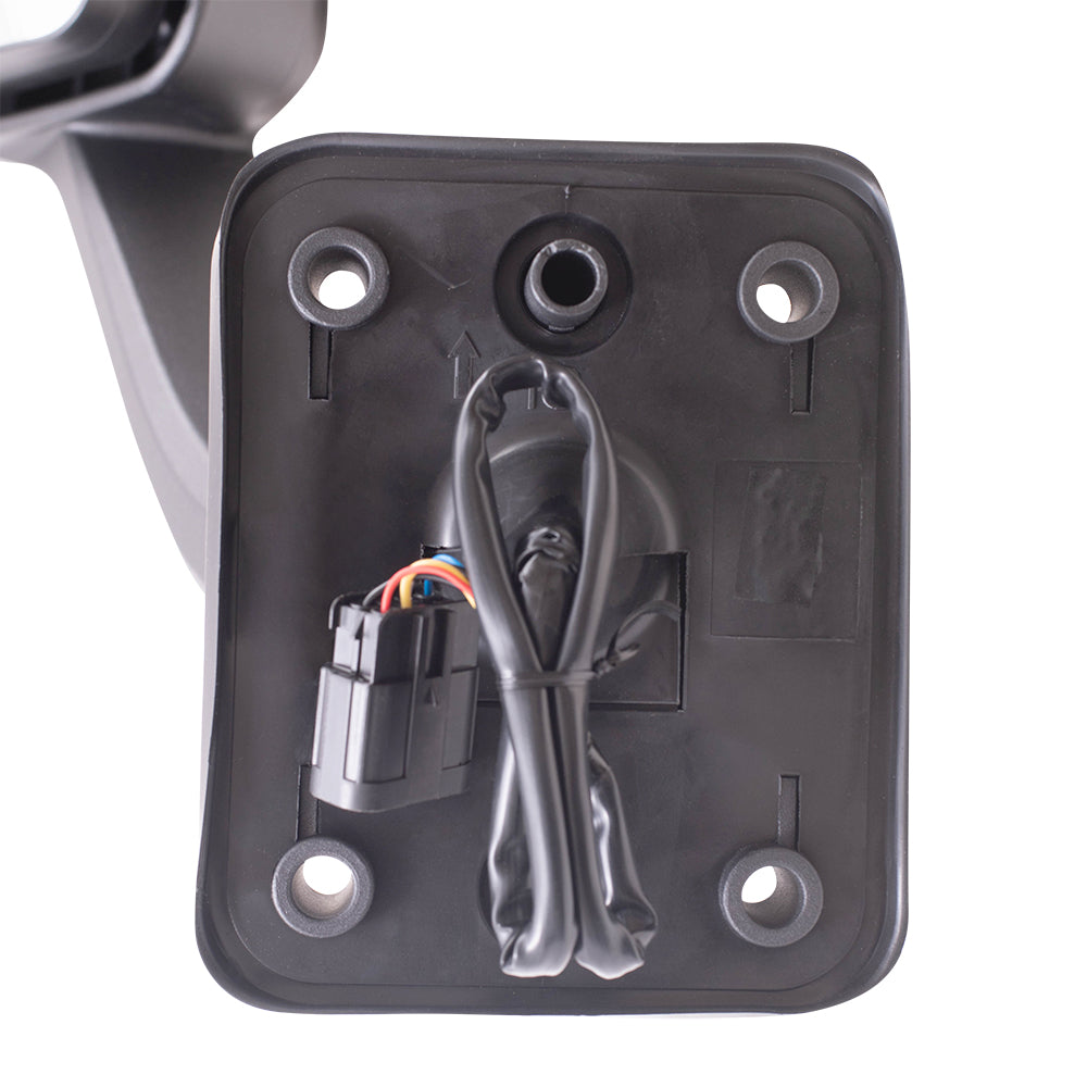 Replacement Driver's Door Mounted Power Mirror w/ Heat Compatible with 08-17 Cascadia A22-69637-009