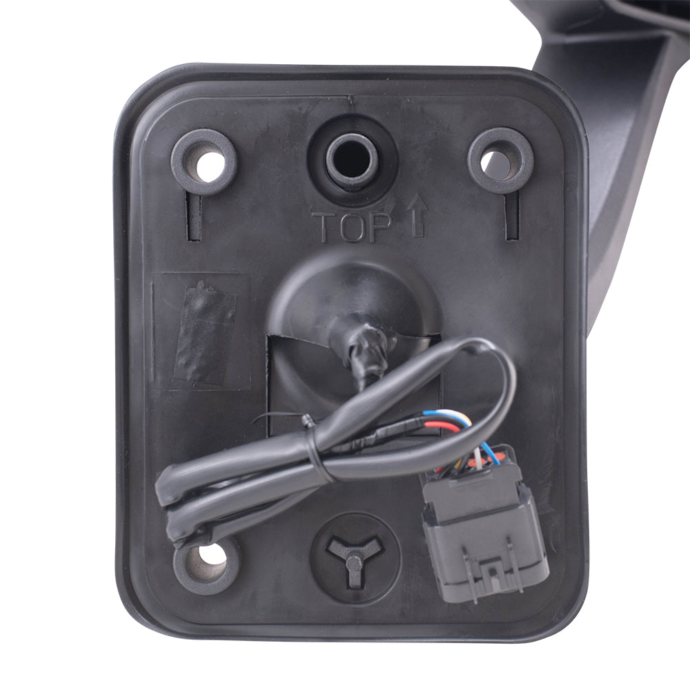 Replacement Driver's and Passenger's Pair Power Mirrors w/ Heat Door Mounted Compatible with 08-17 Cascadia A22-69637-011 A22-69637-012