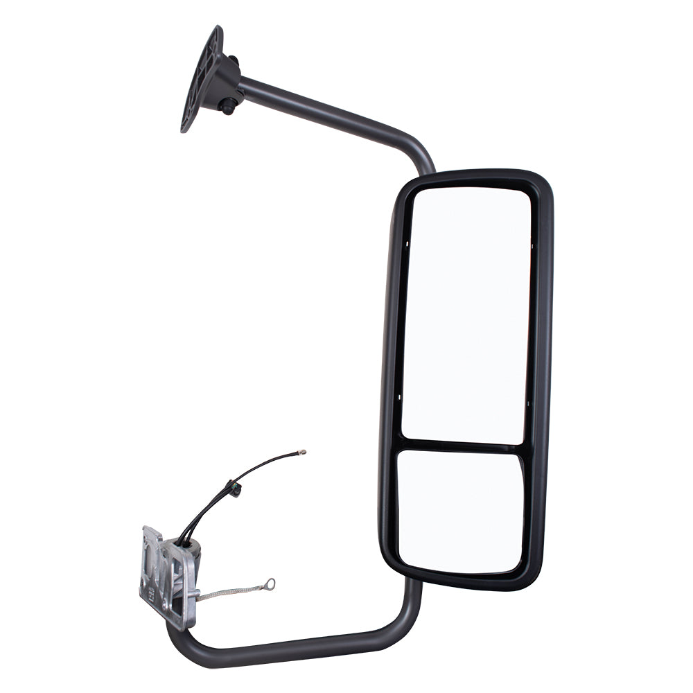 Replacement Drivers and Passengers Power Mirrors Textured Black with Heat Antenna Compatible with 1996-2017 Columbia