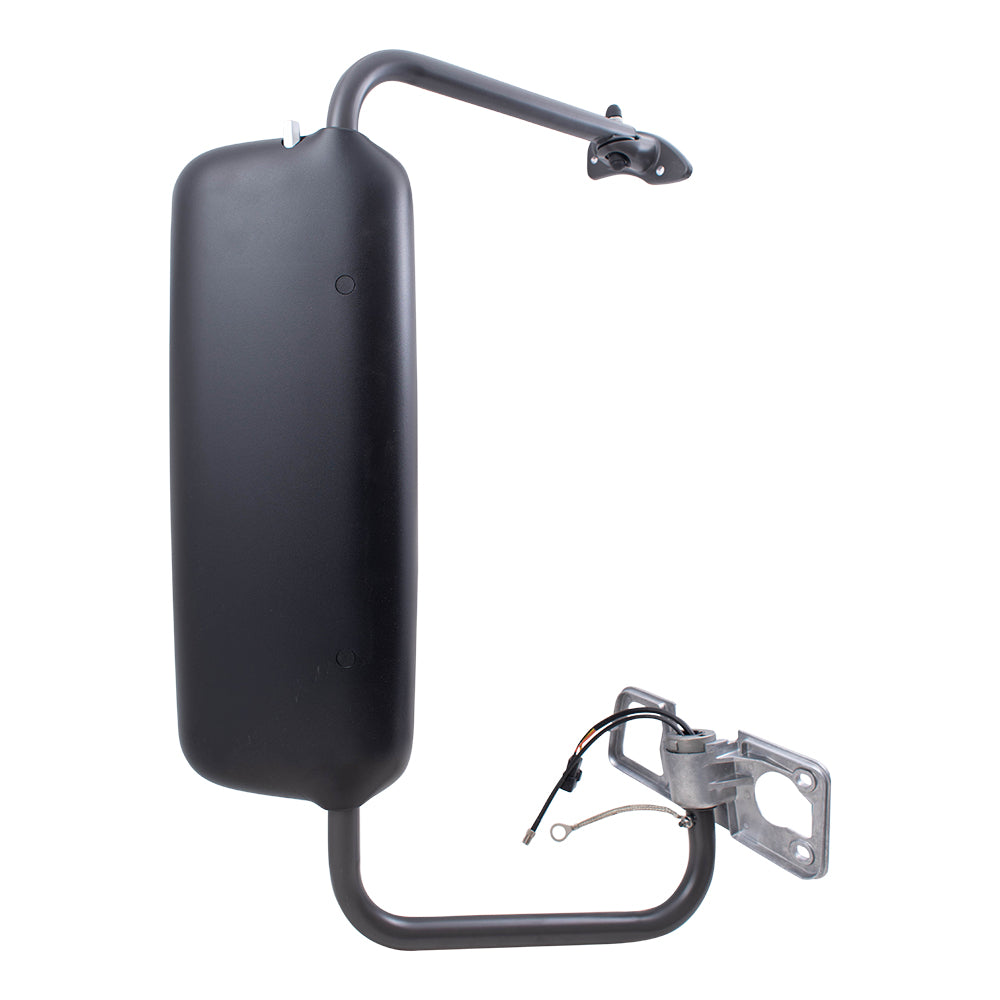 Replacement Drivers and Passengers Power Mirrors Textured Black with Heat Antenna Compatible with 1996-2017 Columbia