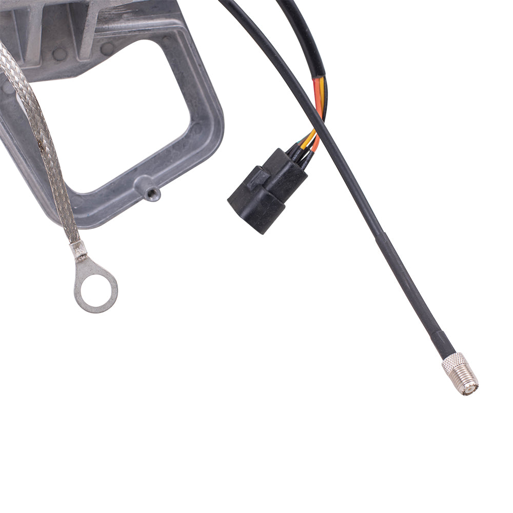 Replacement Drivers Power Mirror Textured Black with Heat Antenna Compatible with 1996-2017 Columbia A22-65433-002