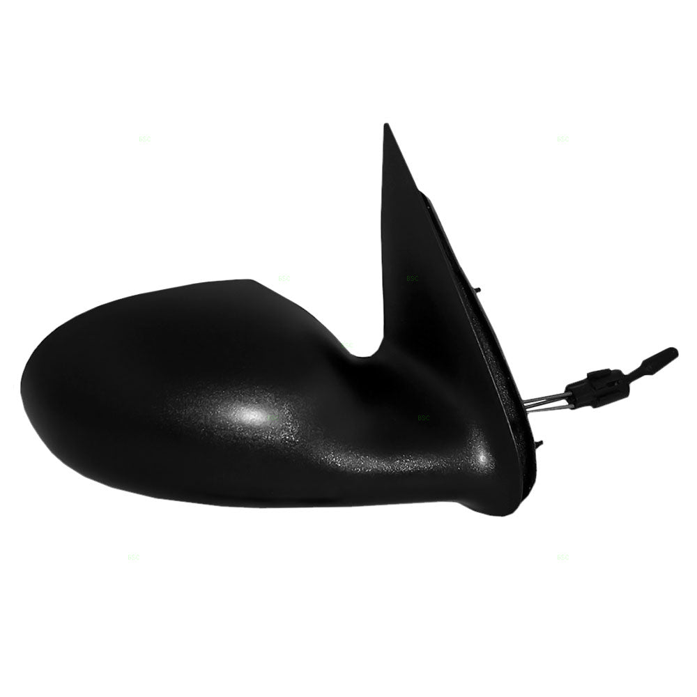 Replacement Passengers Manual Remote Side View Mirror Textured Compatible with 2001-2003 PT Cruiser 4724654AE