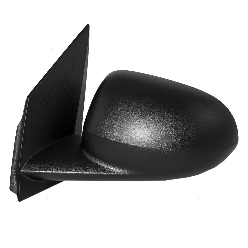 Driver Side Manual Mirror Textured Black for 2007-2012 Caliber 5115037AC