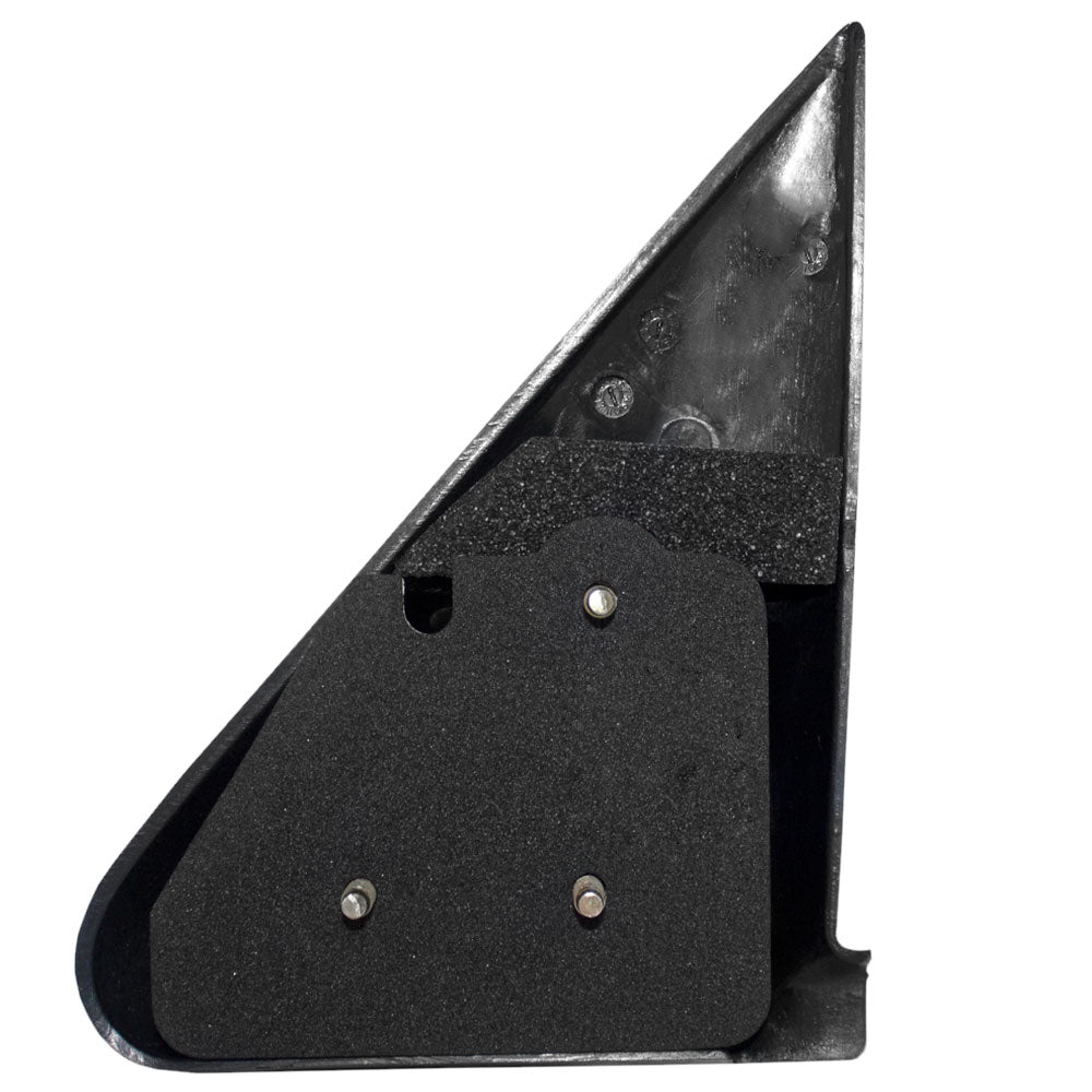 Replacement Passenger Manual Side View Mirror 6x9 Standard Mount Chrome Compatible with 1994-1997 1500 2500 3500 Pickup Truck 55022240