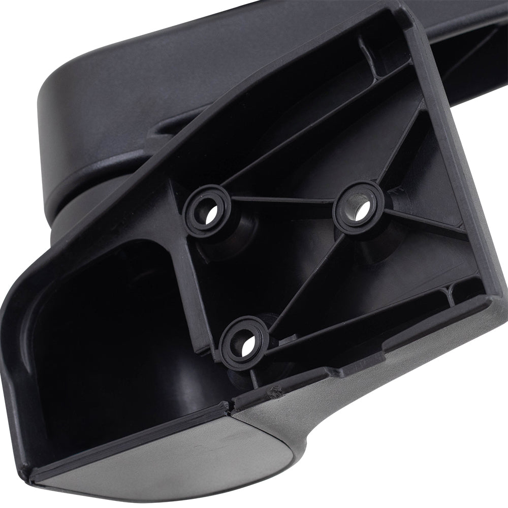 Replacement Driver Manual Side View Mirror Textured Black Compatible with 2003-2006 Wrangler 55395061AD