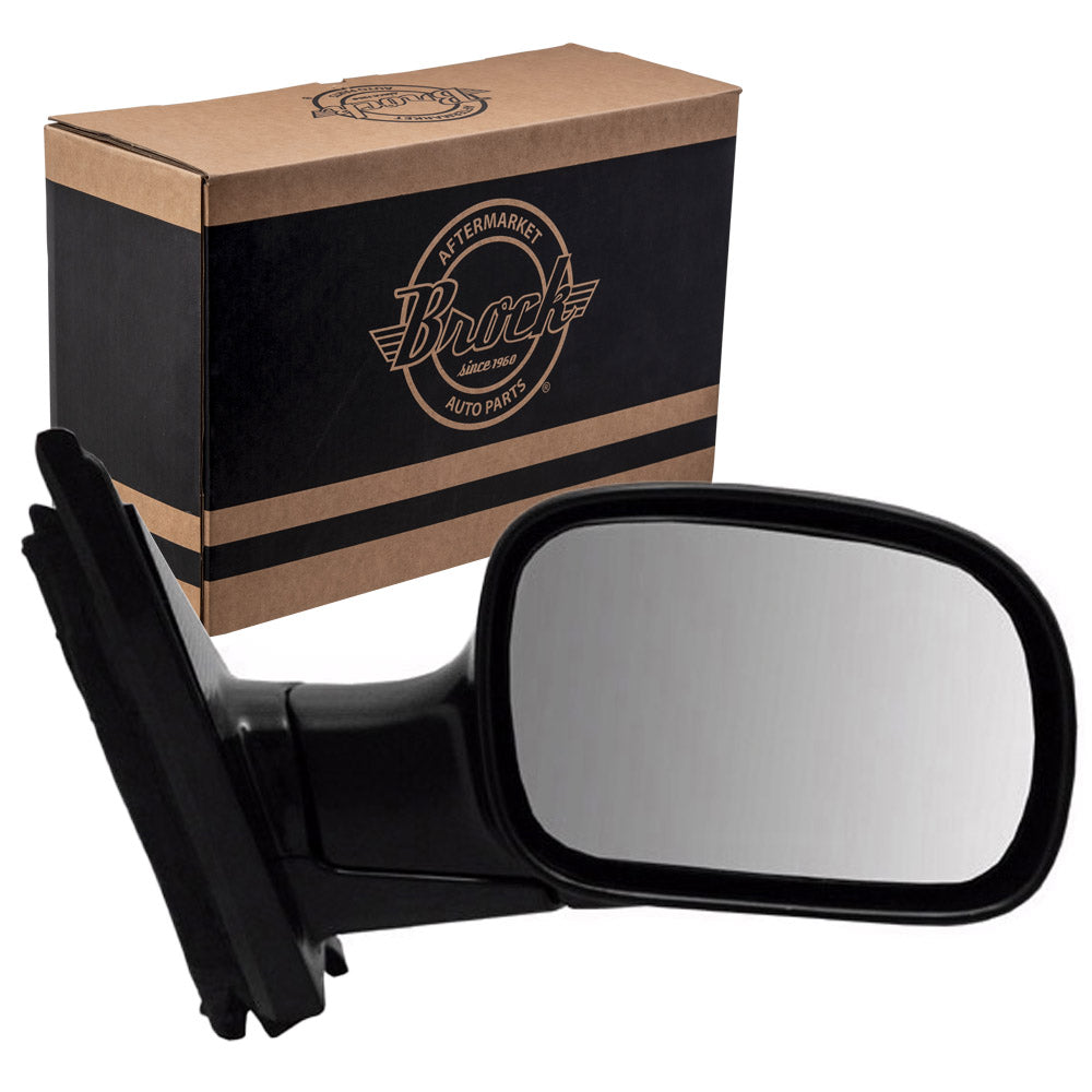 Replacement Drivers Manual Side View Mirror Compatible with Caravan Town & Country Voyager 4894411AE