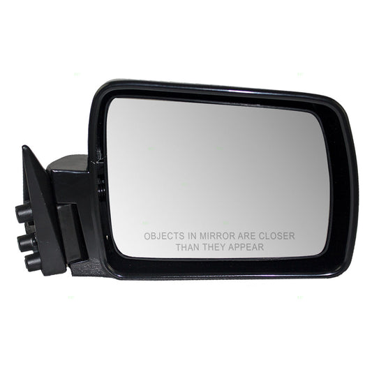 Side View Manual Mirror for Jeep Cherokee Comanche Wagoneer Passengers 55007818