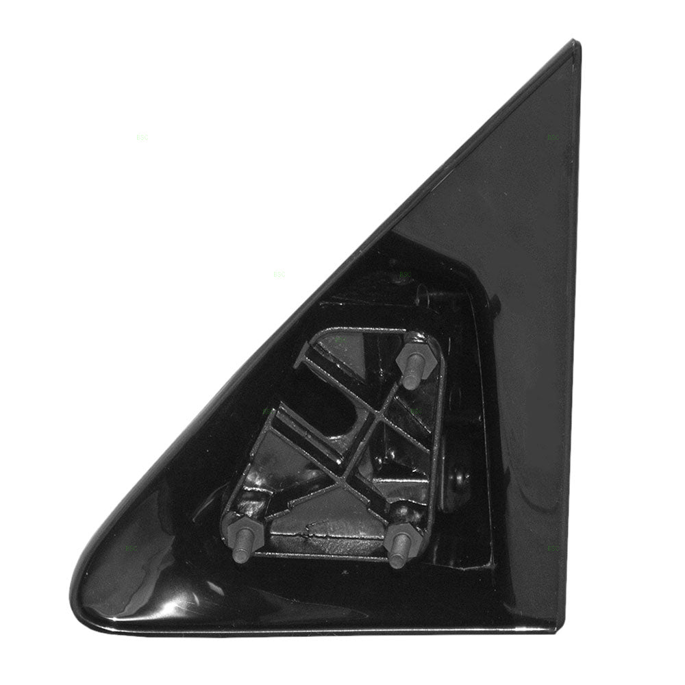 Replacement Passenger Manual Side View Mirror 5x7 Ready-to-Paint Black Compatible with 1987-1996 Dakota 4354344