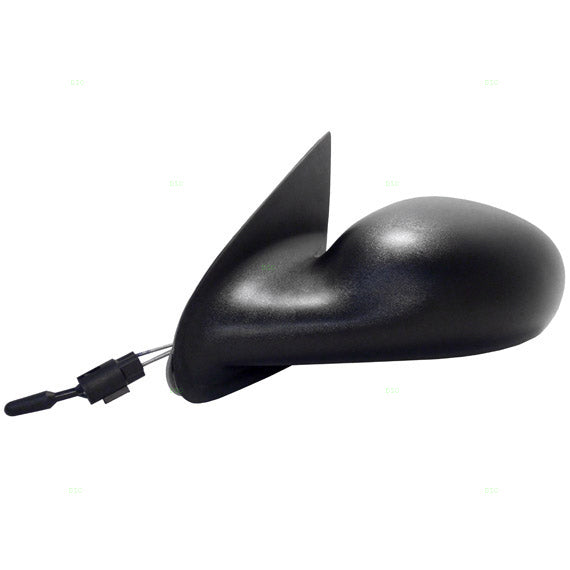 Replacement Driver Manual Remote Side View Mirror Textured Black Compatible with 2000-2005 Neon 4783561AN