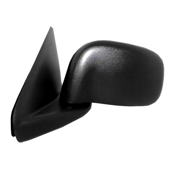 Manual Mirror for 02-09 Dodge Ram Truck Drivers Side View Textured 55077439AJ