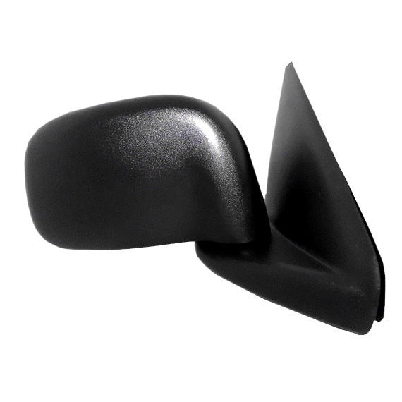 Replacement Passenger Manual Side View Mirror Textured Black Compatible with 2002-2008 1500 2003-2009 2500 3500 Pickup Truck 55077438AJ