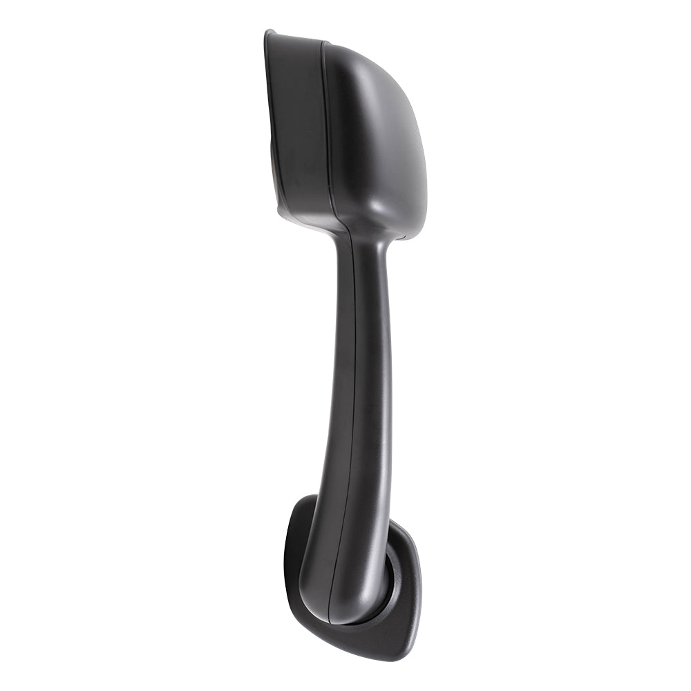 Brock Replacement Passenger Side Manual Mirror Paint to Match Black Hood Mount Compatible with 2008-2017 Freightliner Cascadia
