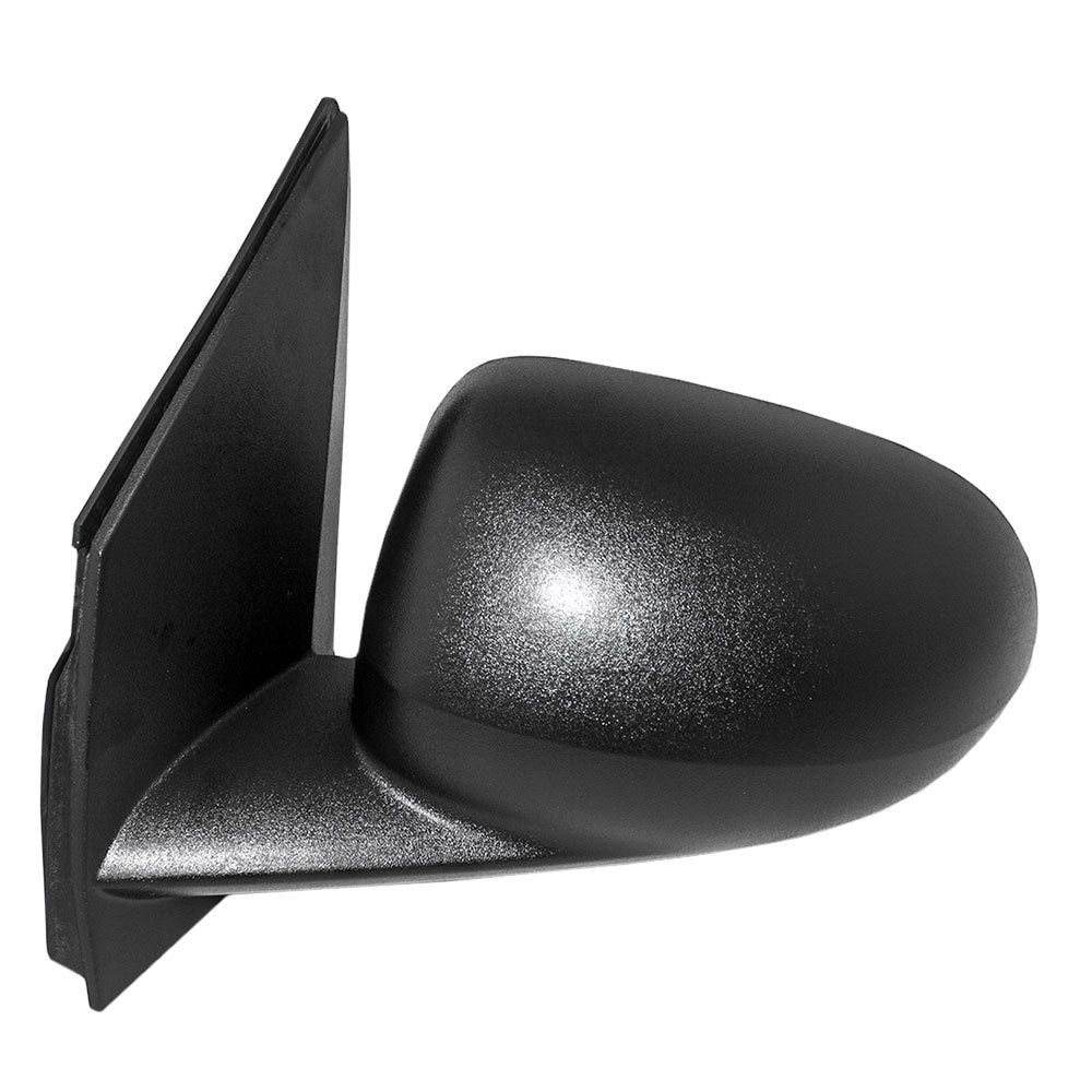 2007-2009 Dodge Caliber Power Mirror Textured Black Non-Folding Without Heat LH