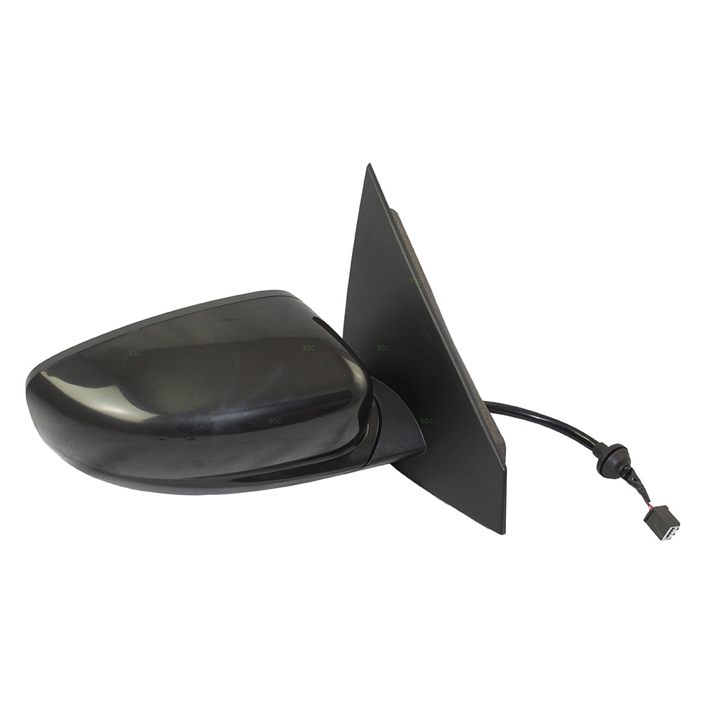 Replacement Passenger Power Side View Mirror Compatible with 2016 Dart 6AC721X8AA CH1321406