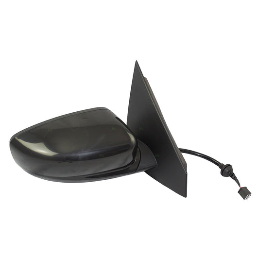 Replacement Passenger Power Side View Mirror Compatible with 2016 Dart 6AC721X8AA CH1321406