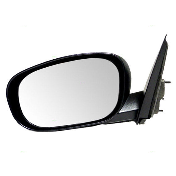 Replacement Driver Power Side View Mirror Textured Black Compatible with 2006-2010 Charger 4806157AD