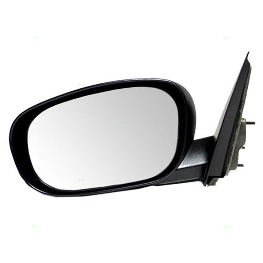 Replacement Driver Power Side View Mirror Textured Black Compatible with 2006-2010 Charger 4806157AD
