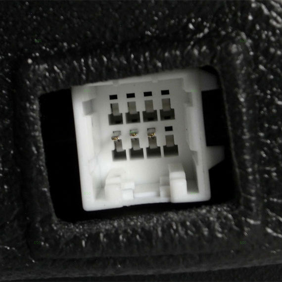 Driver and Passenger Power Side View Mirrors Textured Replacement for Dodge 4806157AD 4806156AD