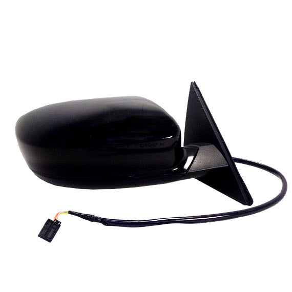 Replacement Passenger Power Side View Mirror Ready-to-Paint Black Compatible with 2011-2014 Charger 1MA46AXRAG