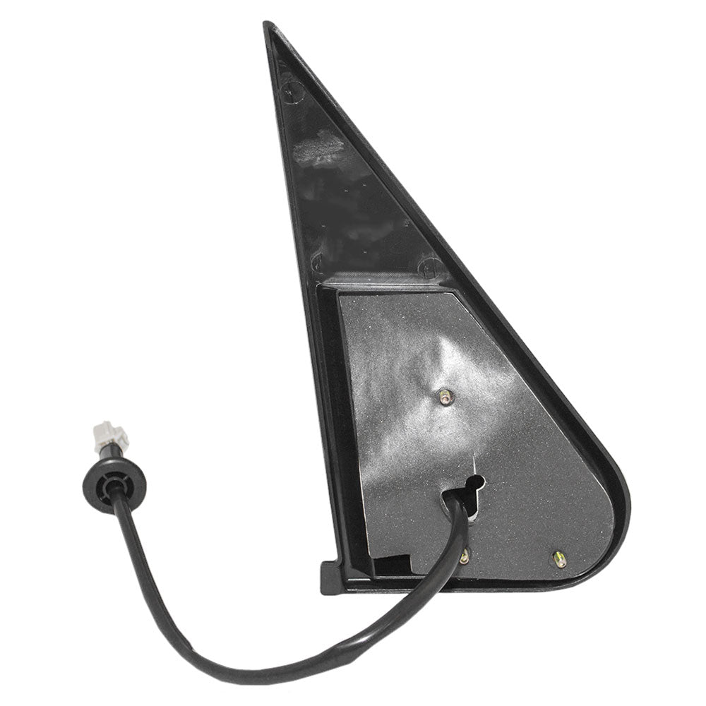 Replacement Driver Power Side View Mirror Textured Black Compatible with 1998-2003 B Series Ram Van 55346949AH