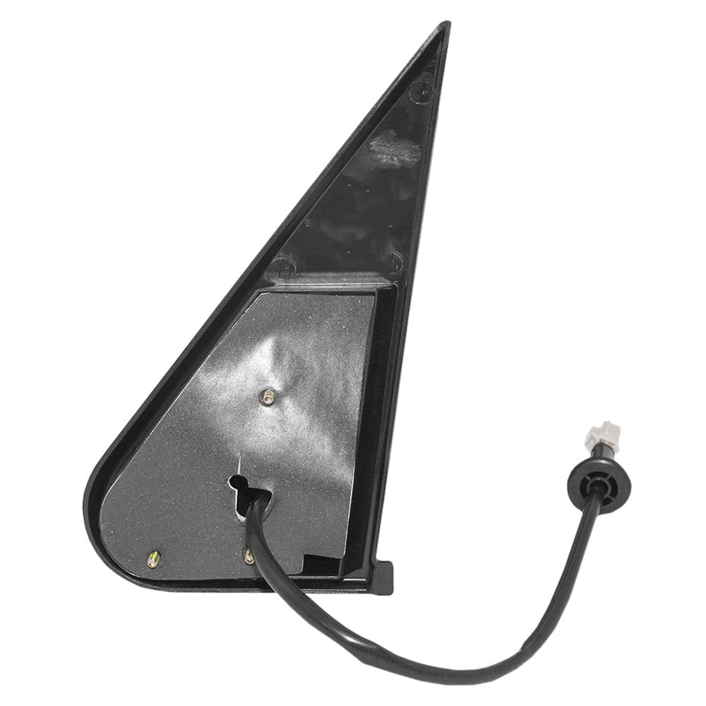 Replacement Passenger Power Side View Mirror Textured Black Compatible with 1998-2003 B Series Ram Van 55346948AH