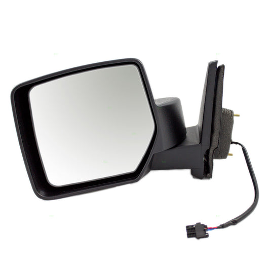 Side View Mirror for 07-17 Jeep Patriot Drivers Power Textured Left 5155459AG